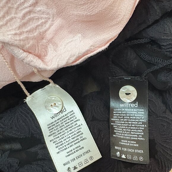 Aritzia Wilfred Set of 2 Atticus button up blouse XXS - Picture 11 of 12